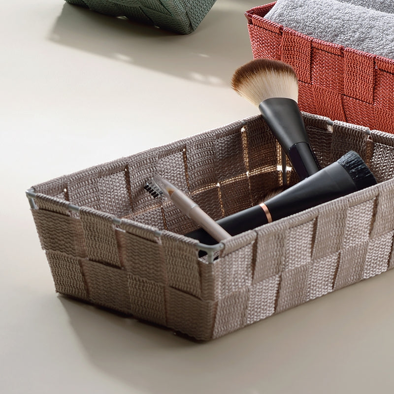 Panier Alvaro, gris argenté