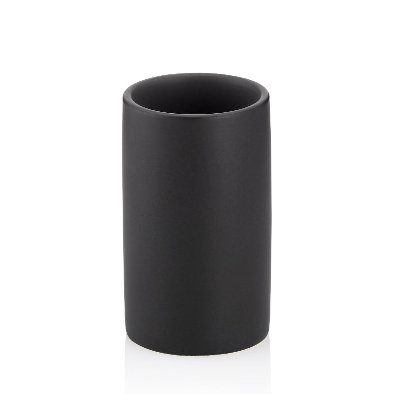 Mug en céramique Matsi, noir mat