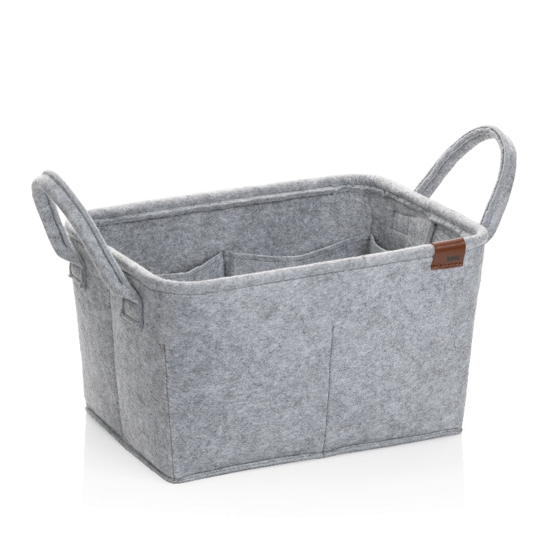 Panier Fay, gris clair