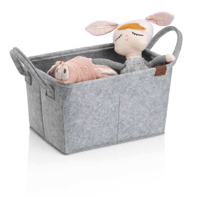 Panier Fay, gris clair