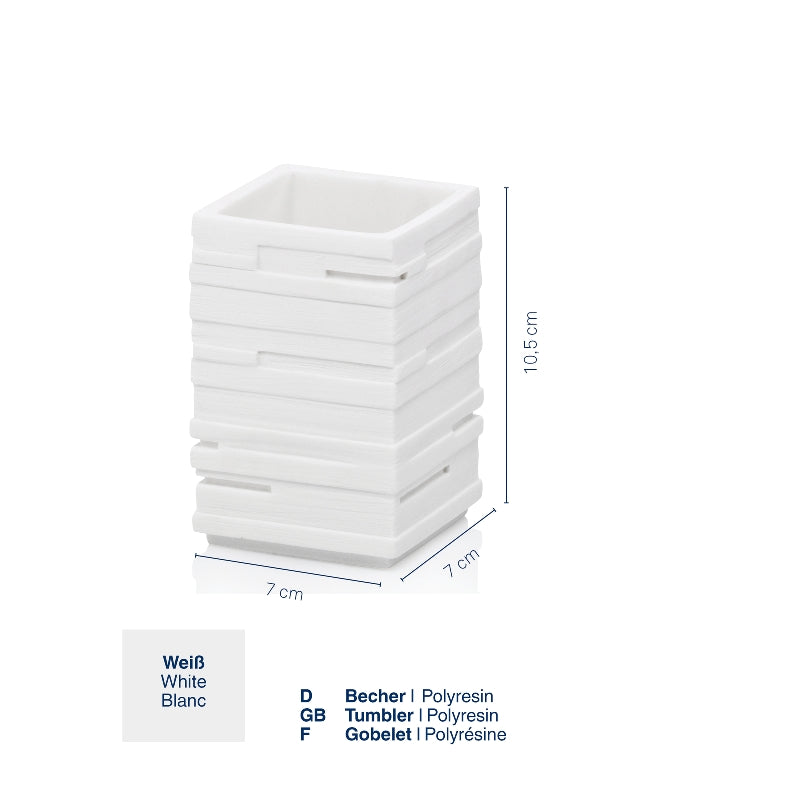 Mug blanc Posidon Poly