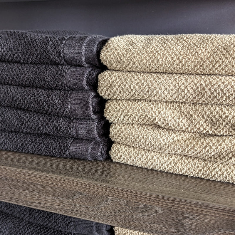 Serviette de bain bio Lavinia beige