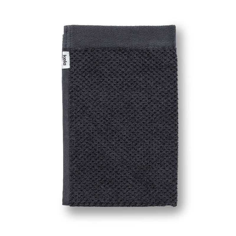 Serviette d'invités bio Lavinia noire