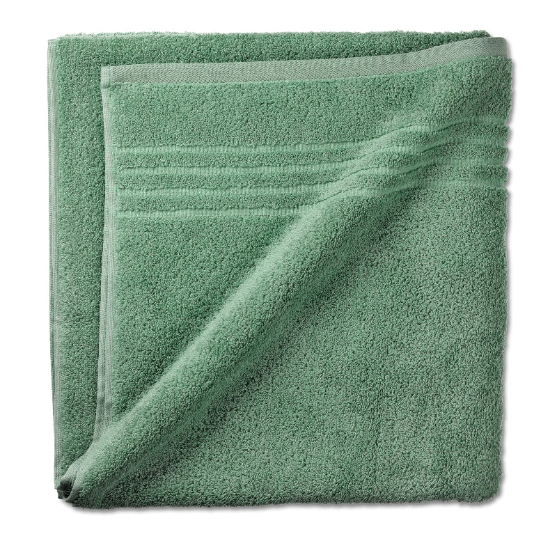 Serviette de bain Leonora, vert sauge