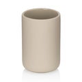 Kela Becher Sana in Beige – moderner Keramikbecher für Badezimmer, schlicht und elegant