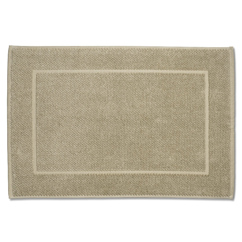 Tapis de bain bio Lavinia beige