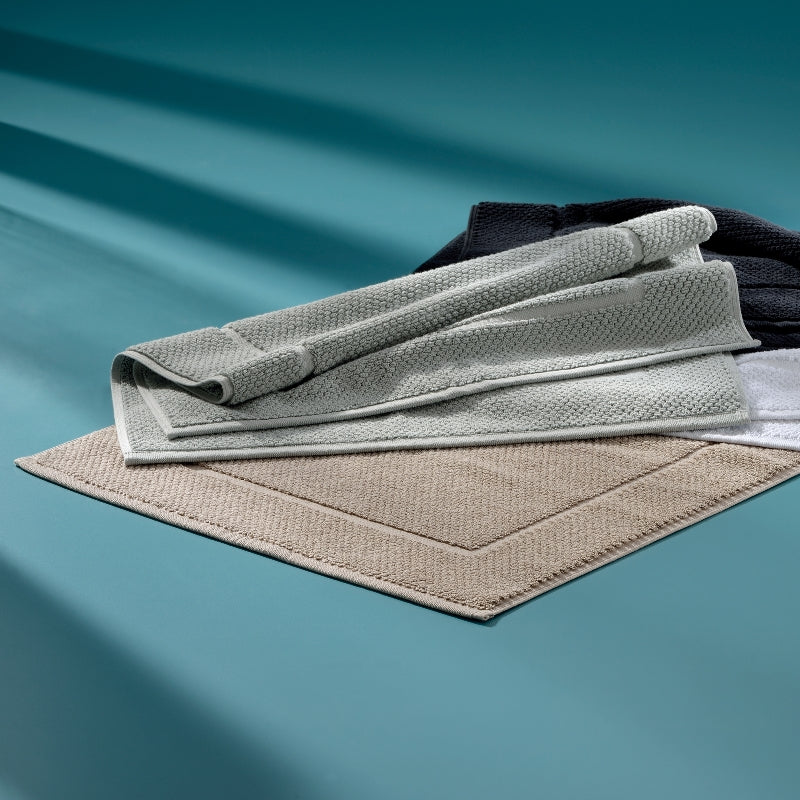 Tapis de bain bio Lavinia beige