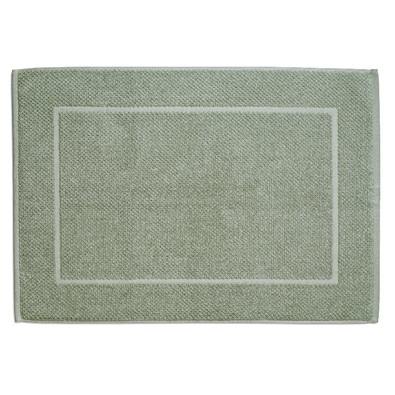 Tapis de bain bio Lavinia gris clair