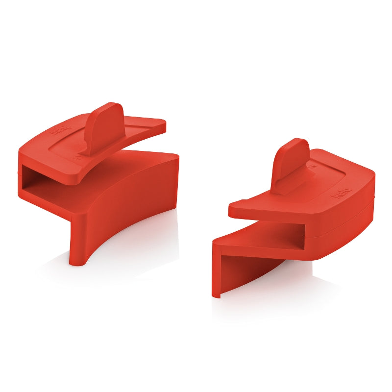 Protection de poignée en silicone rouge Cali