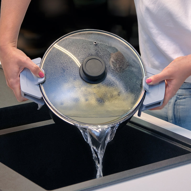 Protection de poignée en silicone rouge Cali