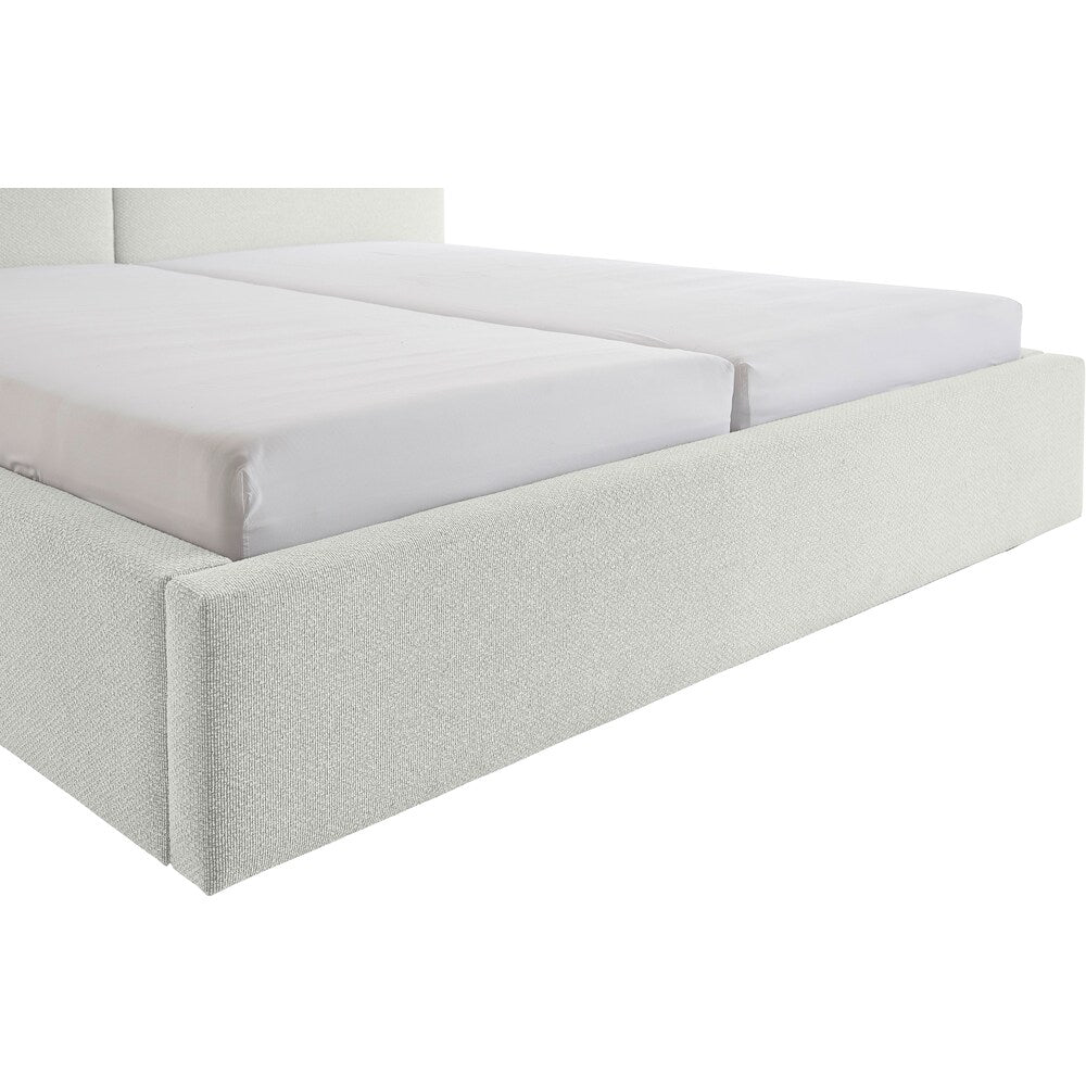 Lit rembourré 180x200 complet avec sommier