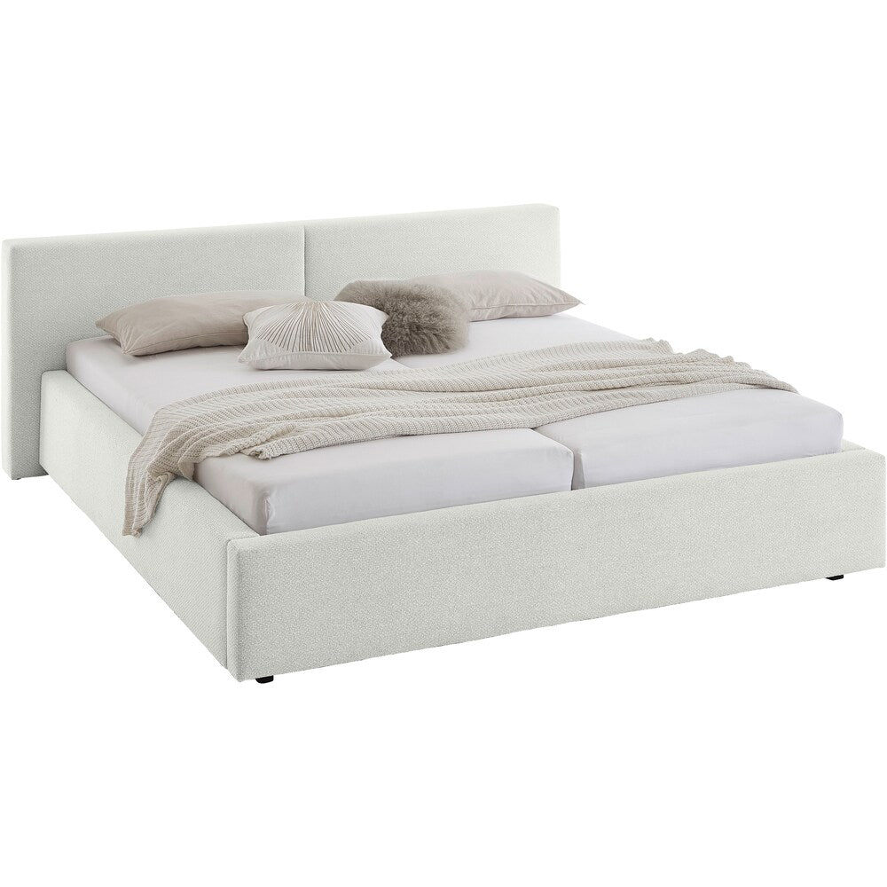 Lit rembourré 180x200 complet avec sommier