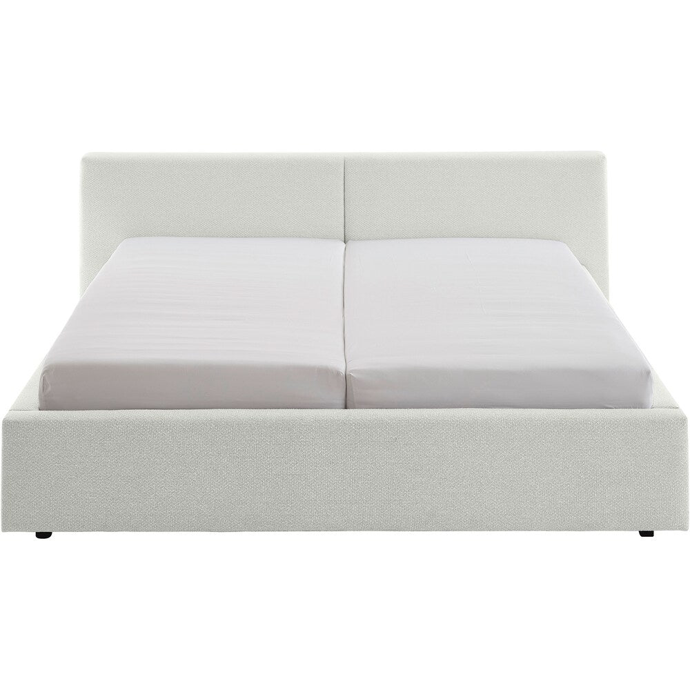 Lit rembourré 180x200 complet avec sommier