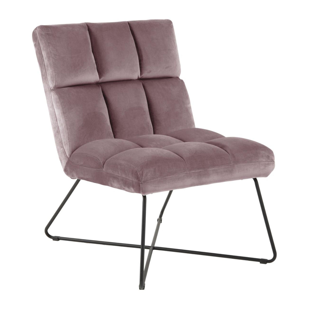 Alba Loungestuhl – Vic Stoff dusty rose 18