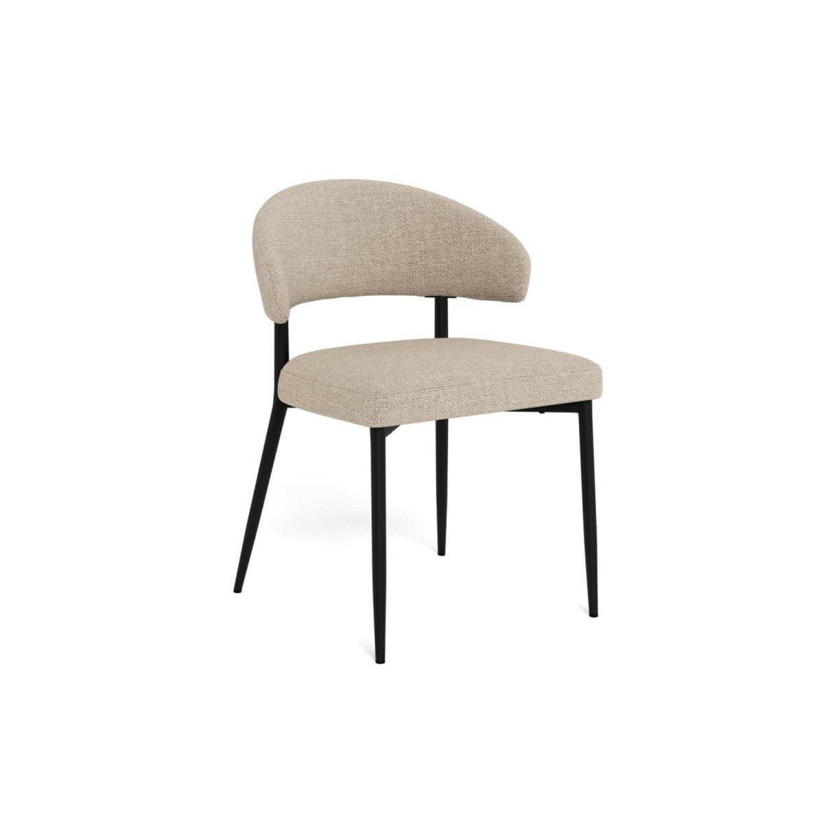 Edina Esszimmerstuhl – Basel Stoff beige 24