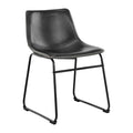 I_Oregon Esszimmerstuhl – PU Vintage schwarz 247 FR
