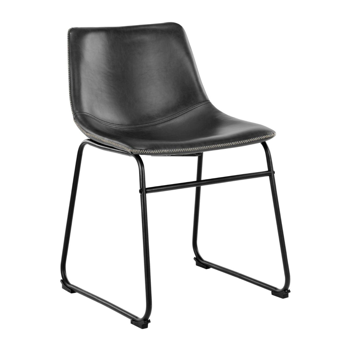 I_Oregon Esszimmerstuhl – PU Vintage schwarz 247 FR