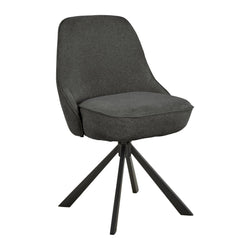 Carlton Esszimmerstuhl – Apia Stoff dunkelgrau 458