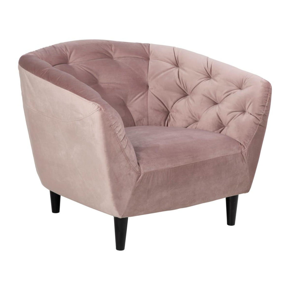 Ria 1-Sitzer – Vic Stoff dusty rose 18