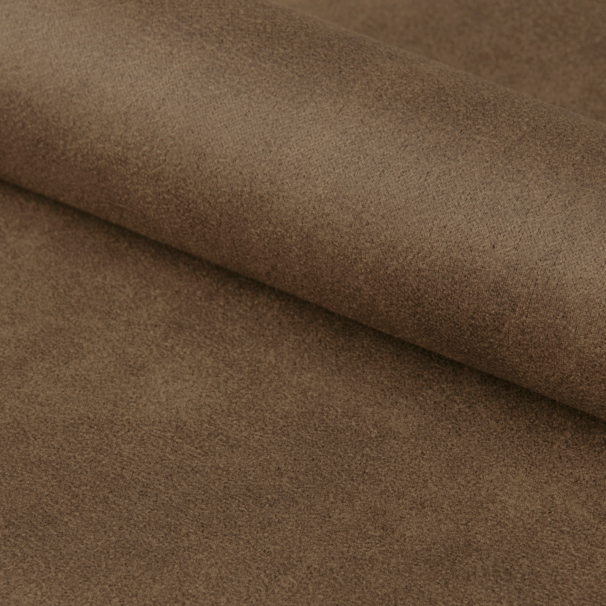 Chaise de salle à manger pivotante, marron clair avec piètement en métal noir