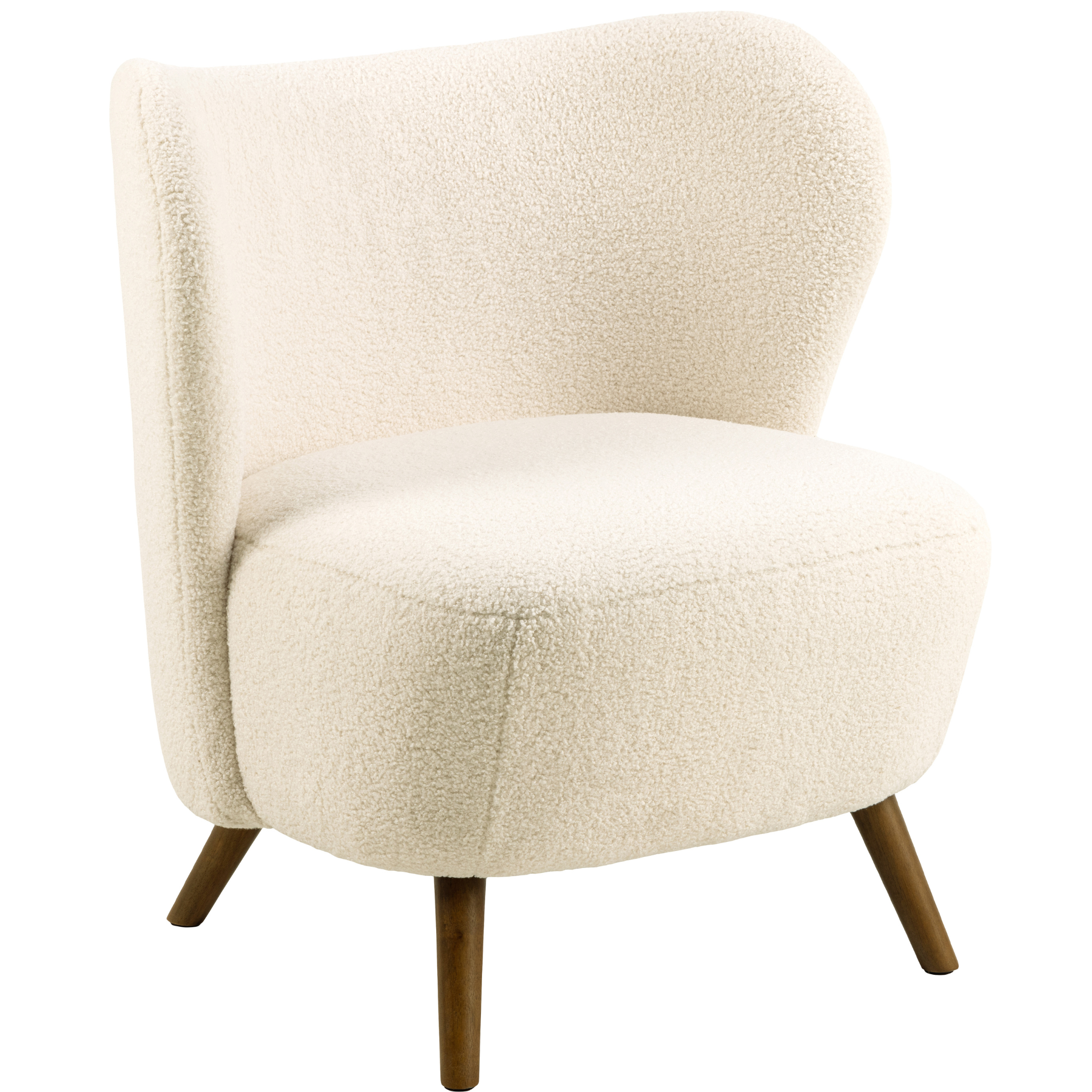 Fauteuil lounge confortable de style scandinave
