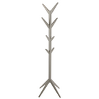 Actona Ascot Kleiderständer in Grau, freistehend, Baumform mit 8 Haken, modernes skandinavisches Design