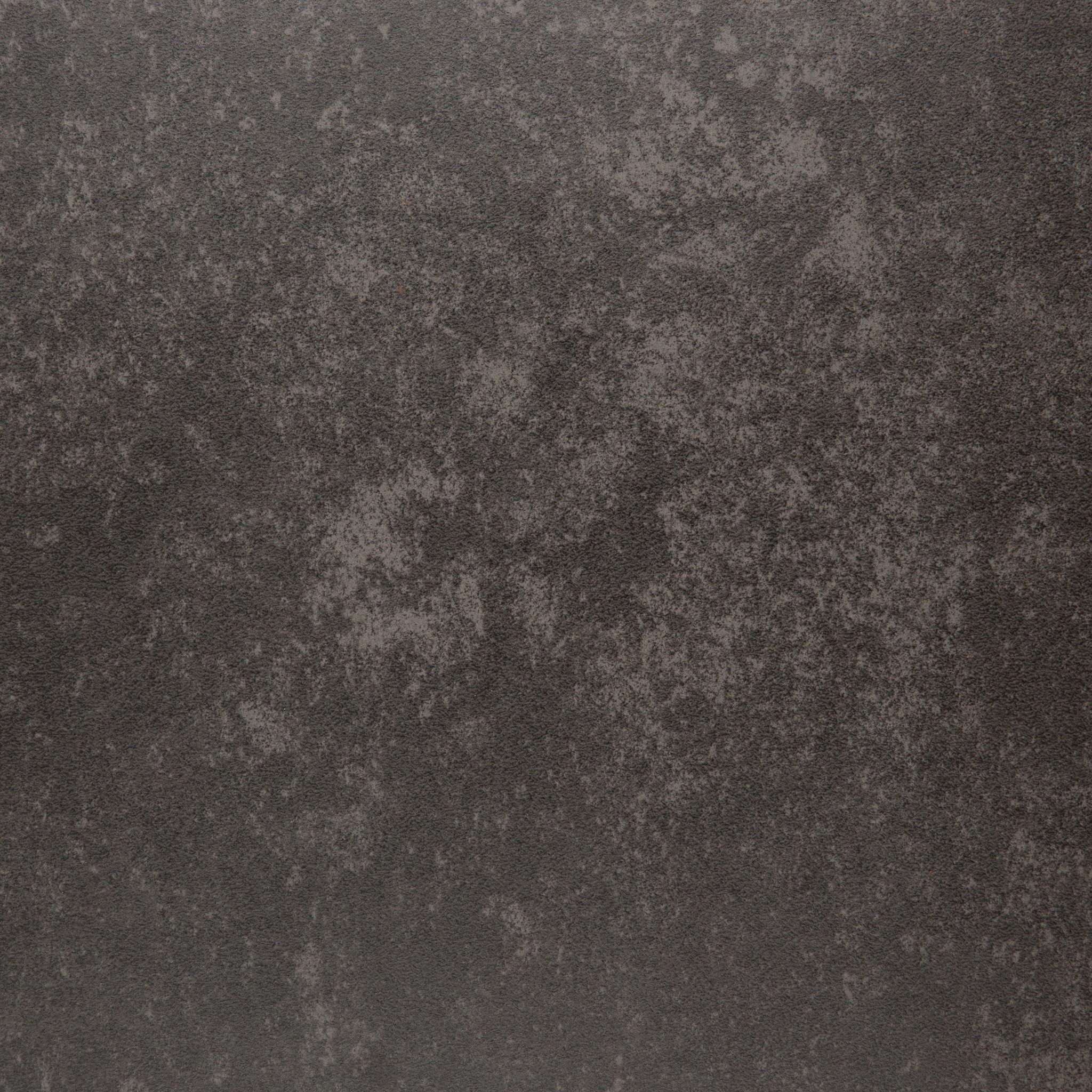 Table de salle à manger ronde aspect marbre noir avec un élégant cadre en métal