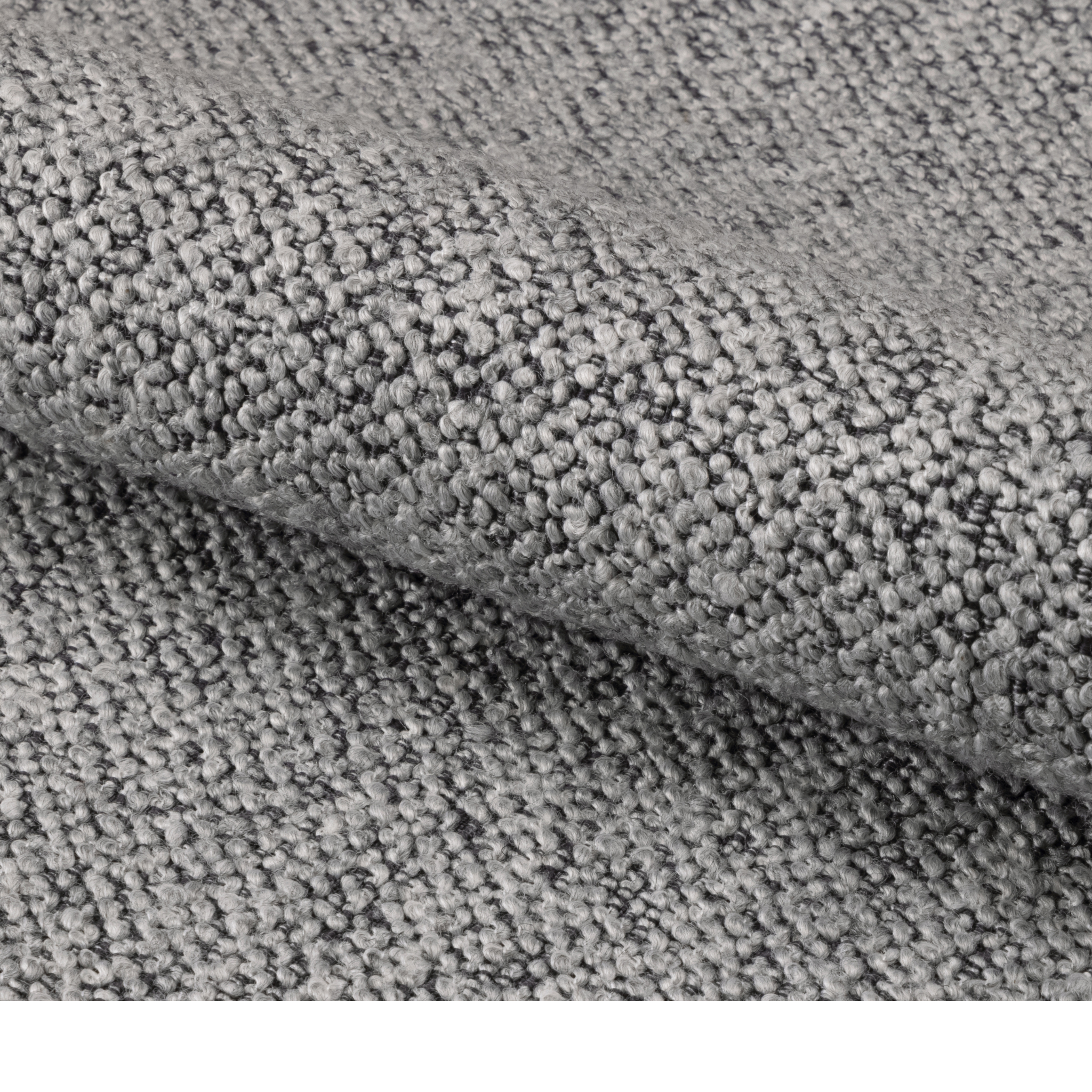 Chaise de salle à manger pivotante grise avec accoudoirs, style tendance