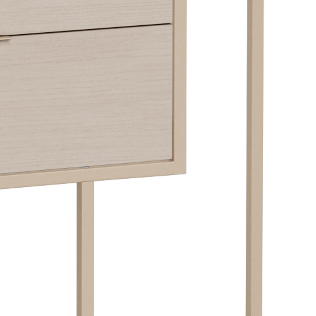 Étagère grise avec tiroir