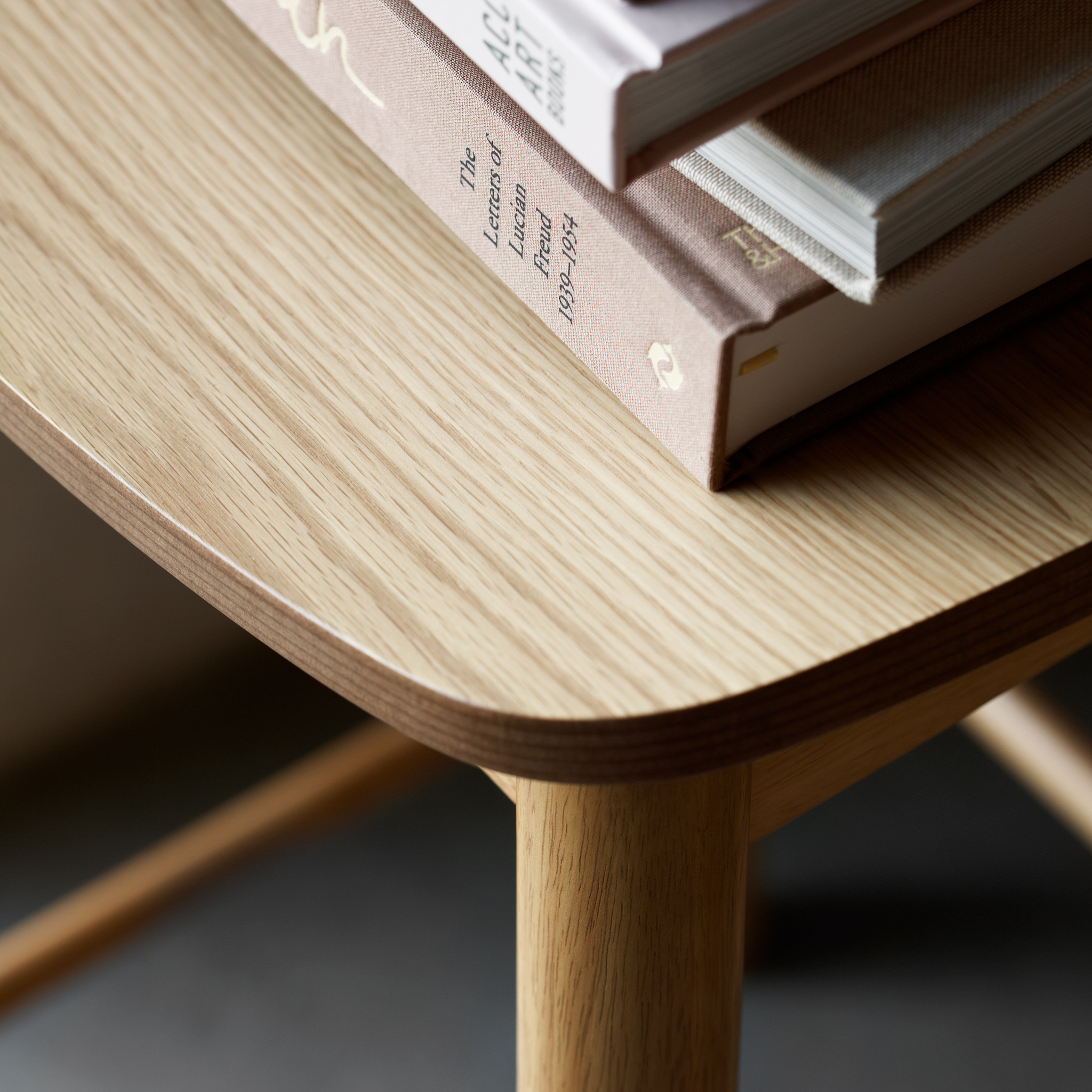 Tabouret de bar Barlow en chêne sans dossier