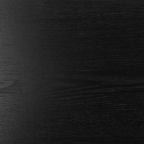 Schwarze Holzmaserung Nahaufnahme – Bartisch Seaford Schwarz von Actona, 120x60x105 cm