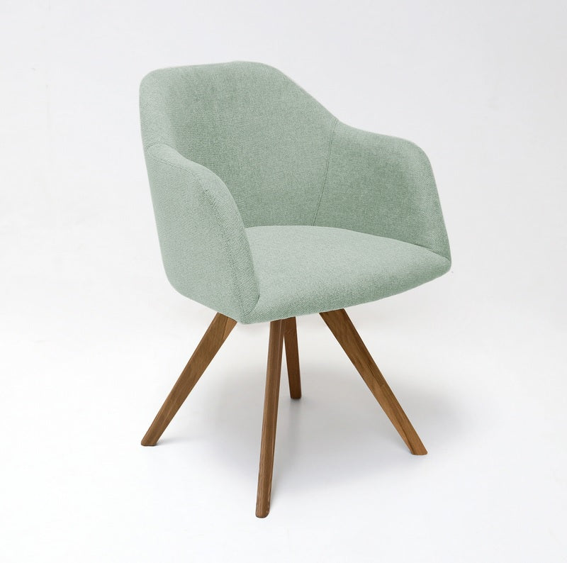 Fauteuil pivotant menthe