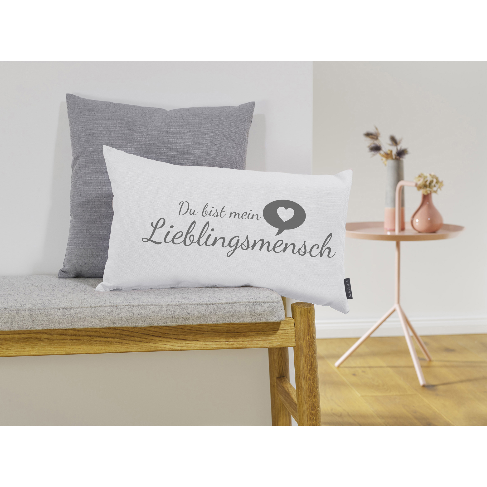 Coussin pour personne préférée 30x50 blanc