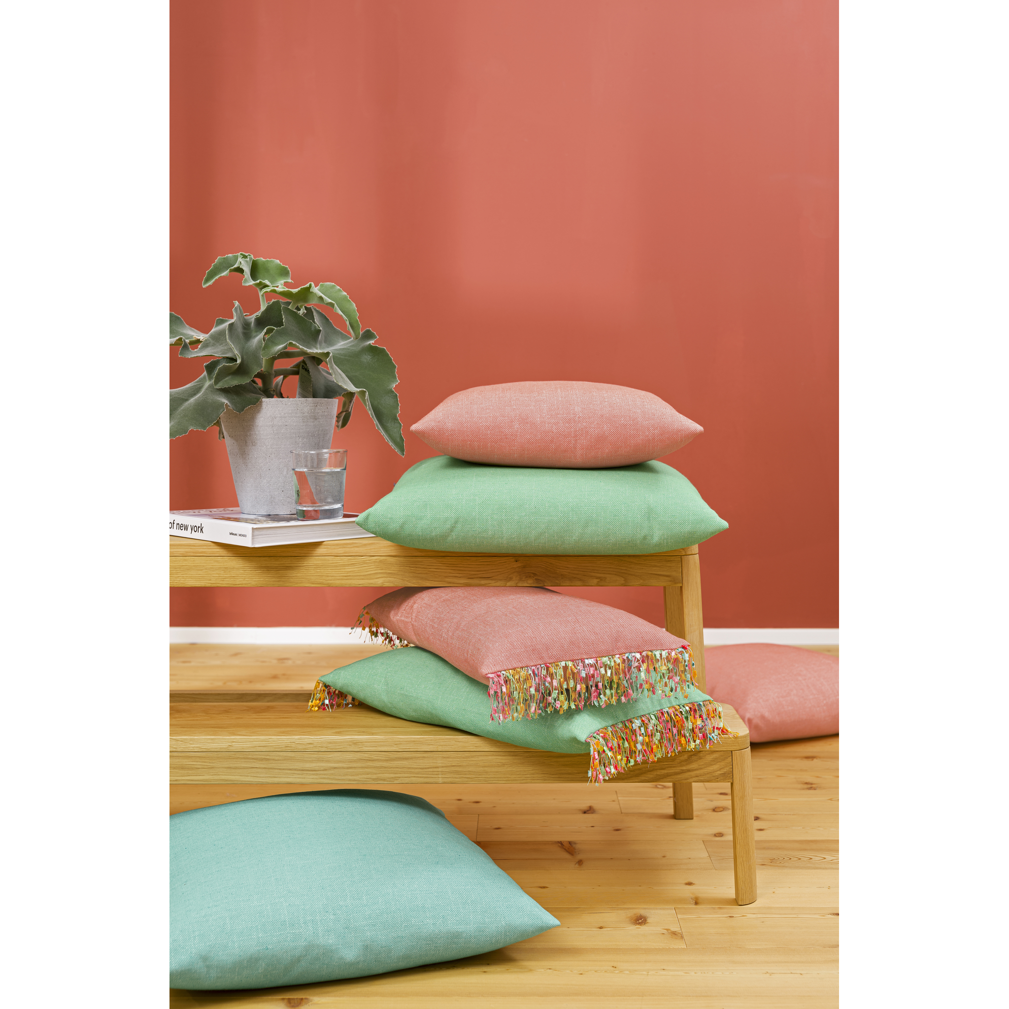 Coussin Riva 50x50 jaune