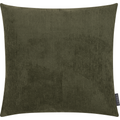 Magma Inga 3 Dekokissen olivgrün mit Cord-Struktur, weiches Cordkissen 50x50 cm für Sofa