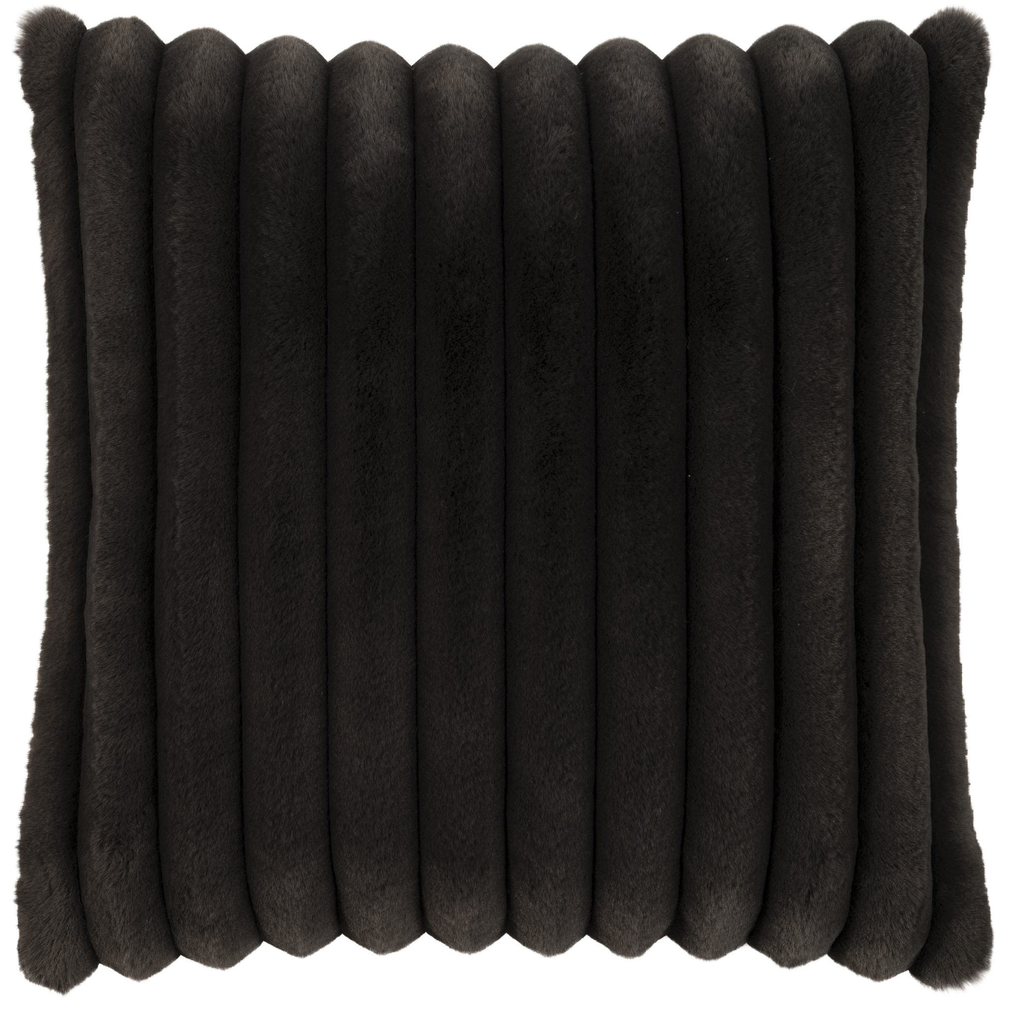 Coussin Raya 45x45 anthracite avec garniture premium
