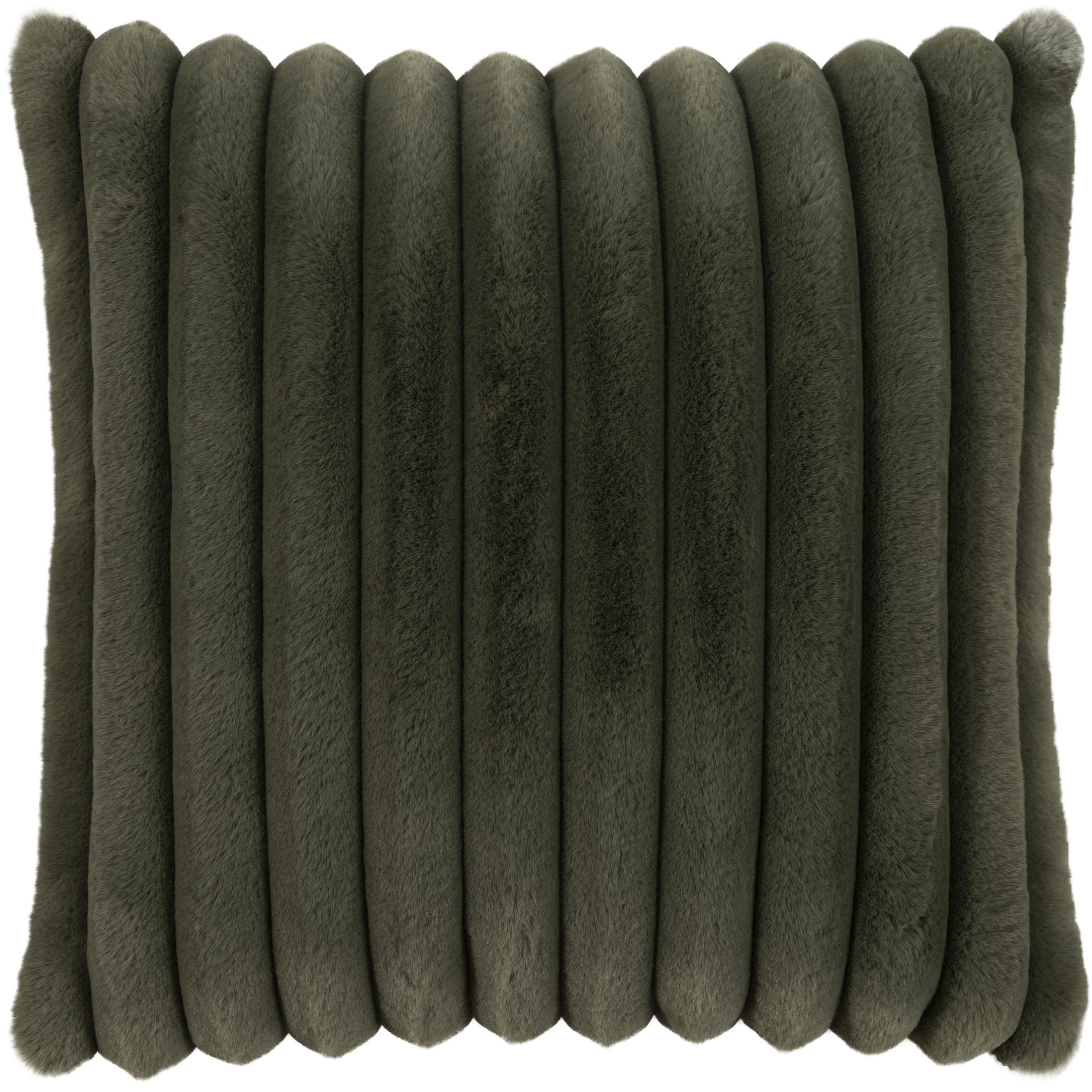 Coussin Raya 45x45 couleur sauge avec rembourrage de qualité supérieure