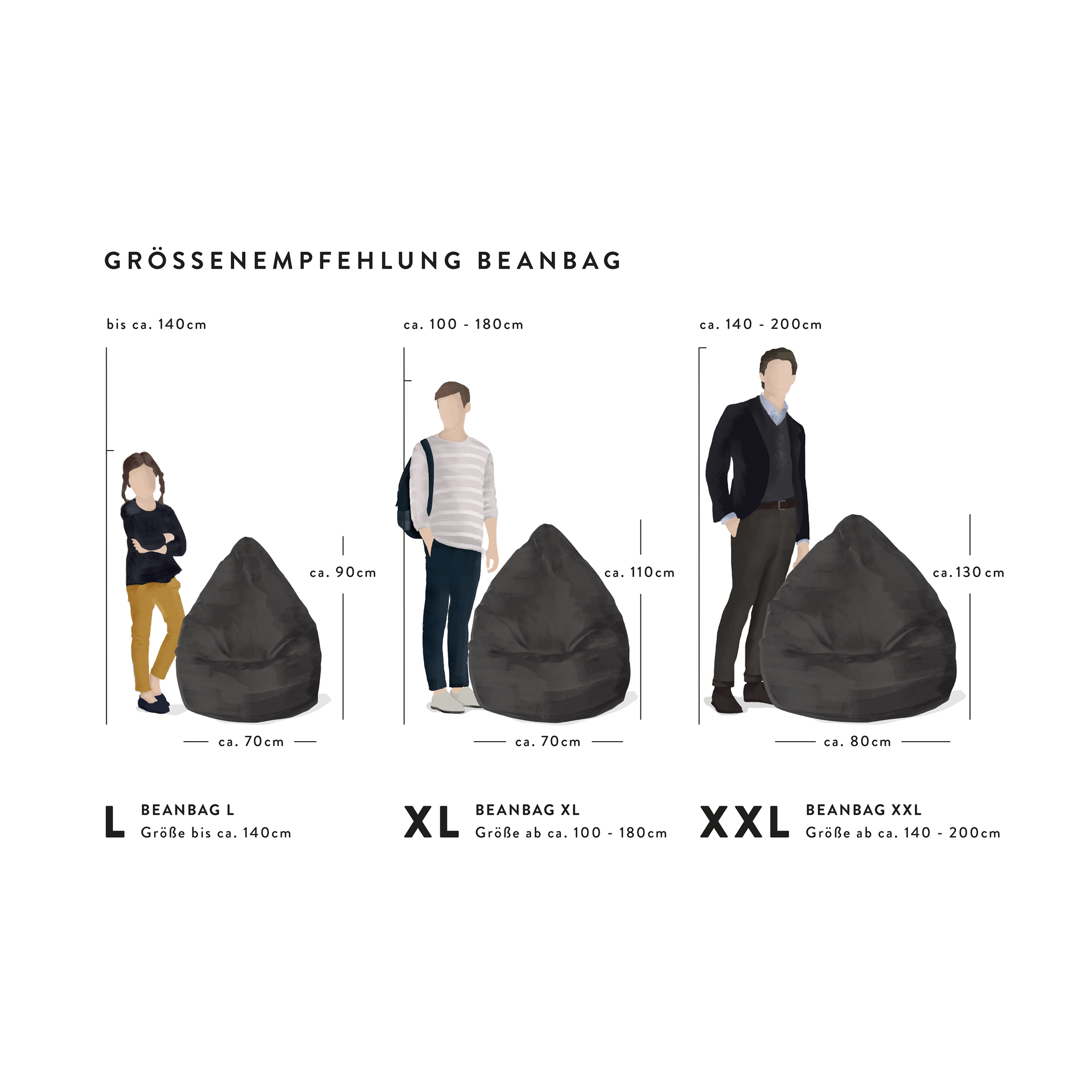 Pouf Shara en velours côtelé gris peluche