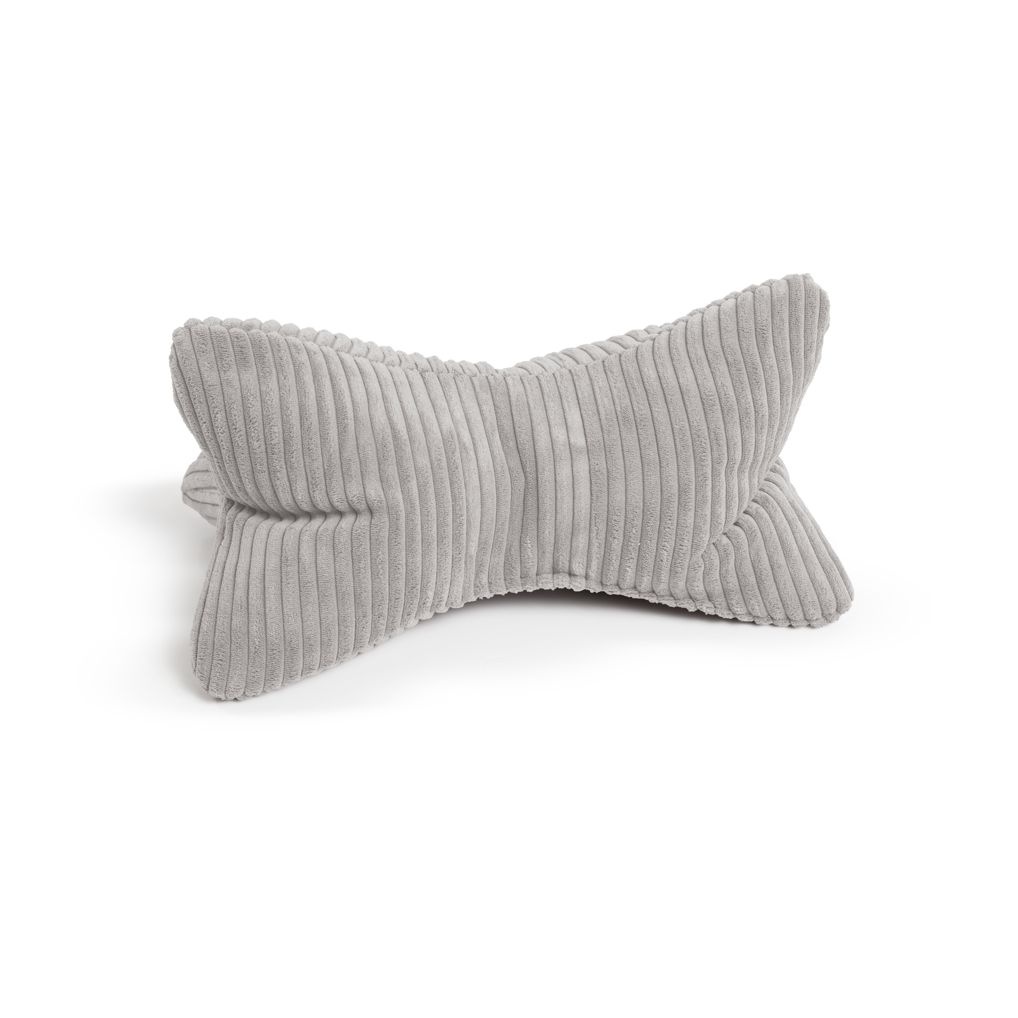 Coussin de lecture gris Shara
