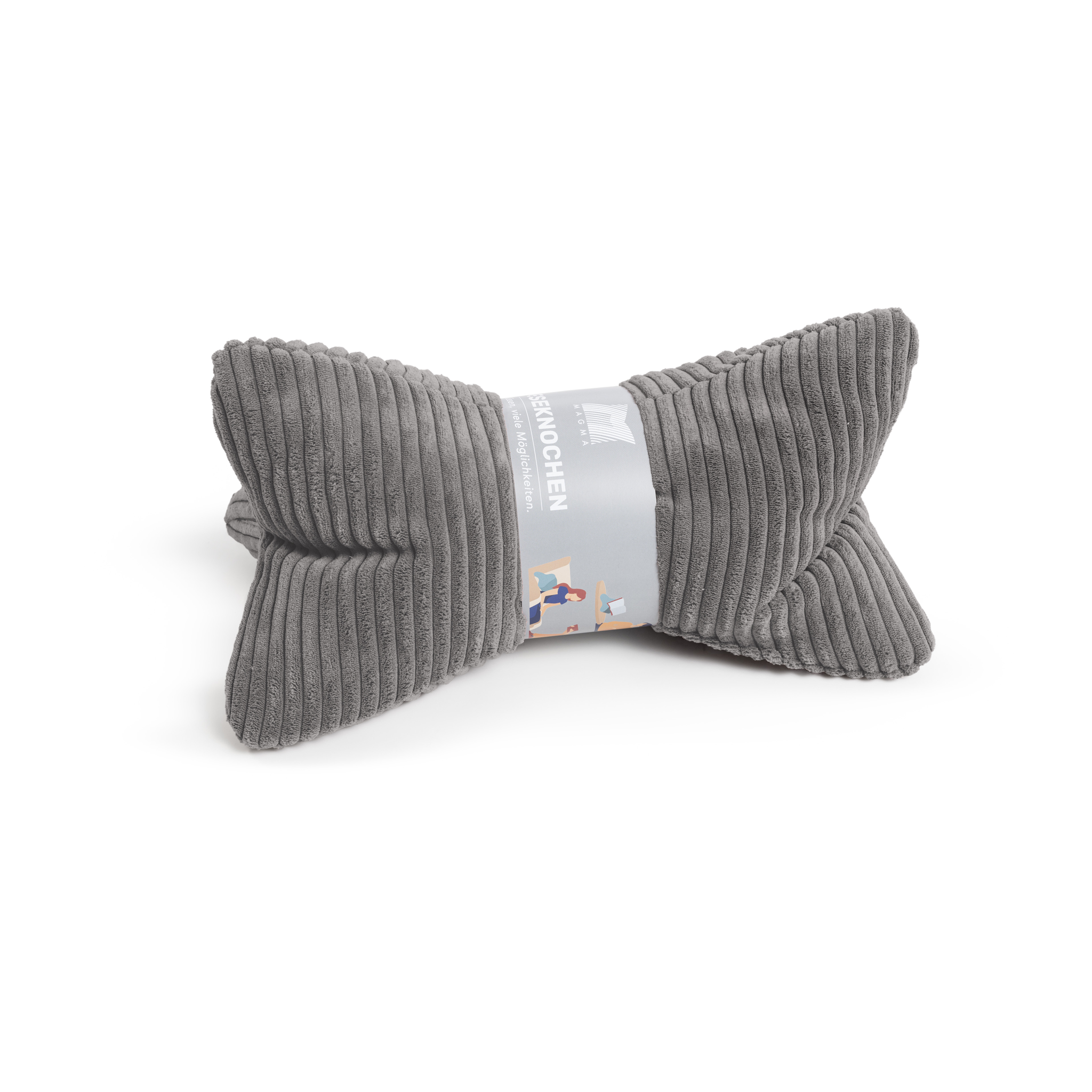 Coussin de lecture Shara, anthracite