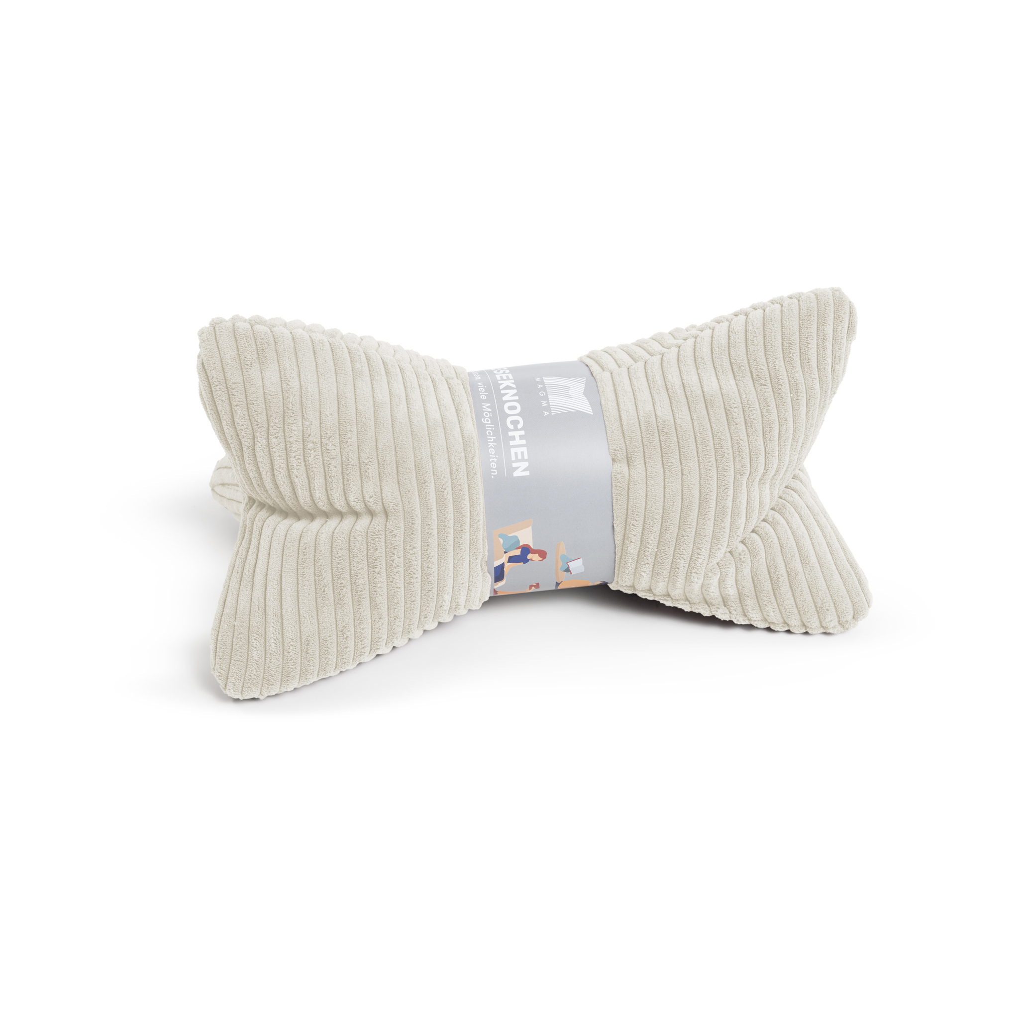 Coussin de lecture Shara, beige