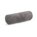Magma Shara Nackenrolle in Grau mit Cord-Struktur, zylindrische Kissenrolle für Sofa und Bett
