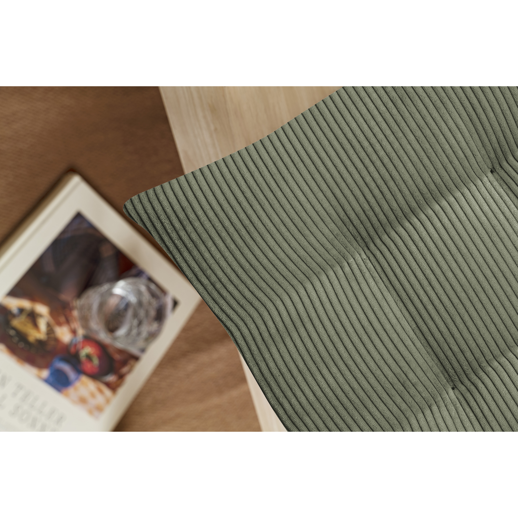 Coussin de chaise Inga SKF55 vert foncé