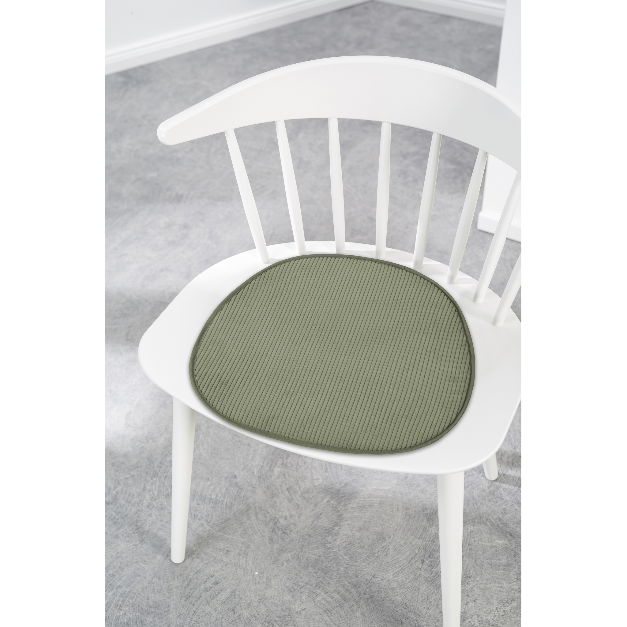 Coussin de chaise Inga SKF56 vert foncé