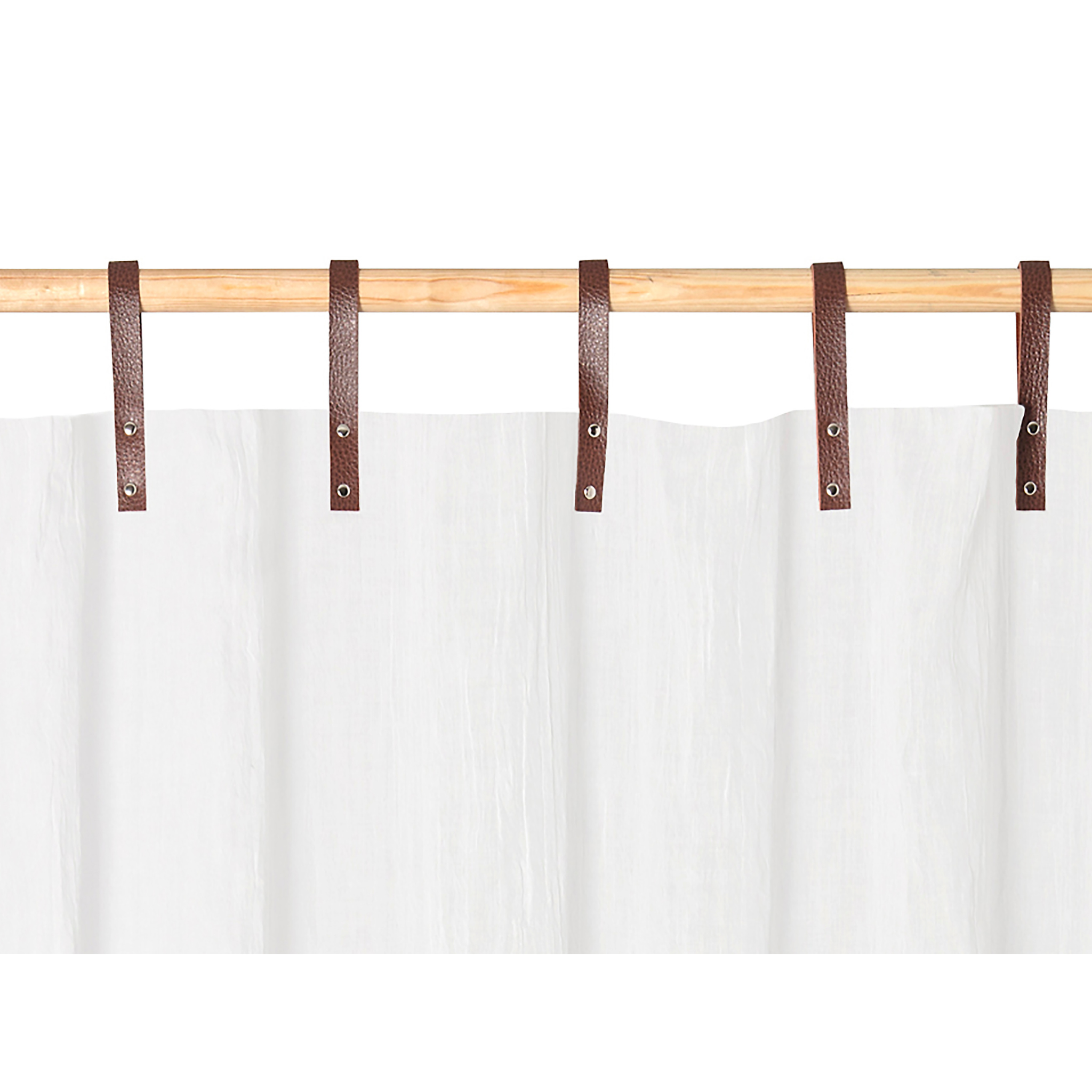 Rideau à boucles 245x135