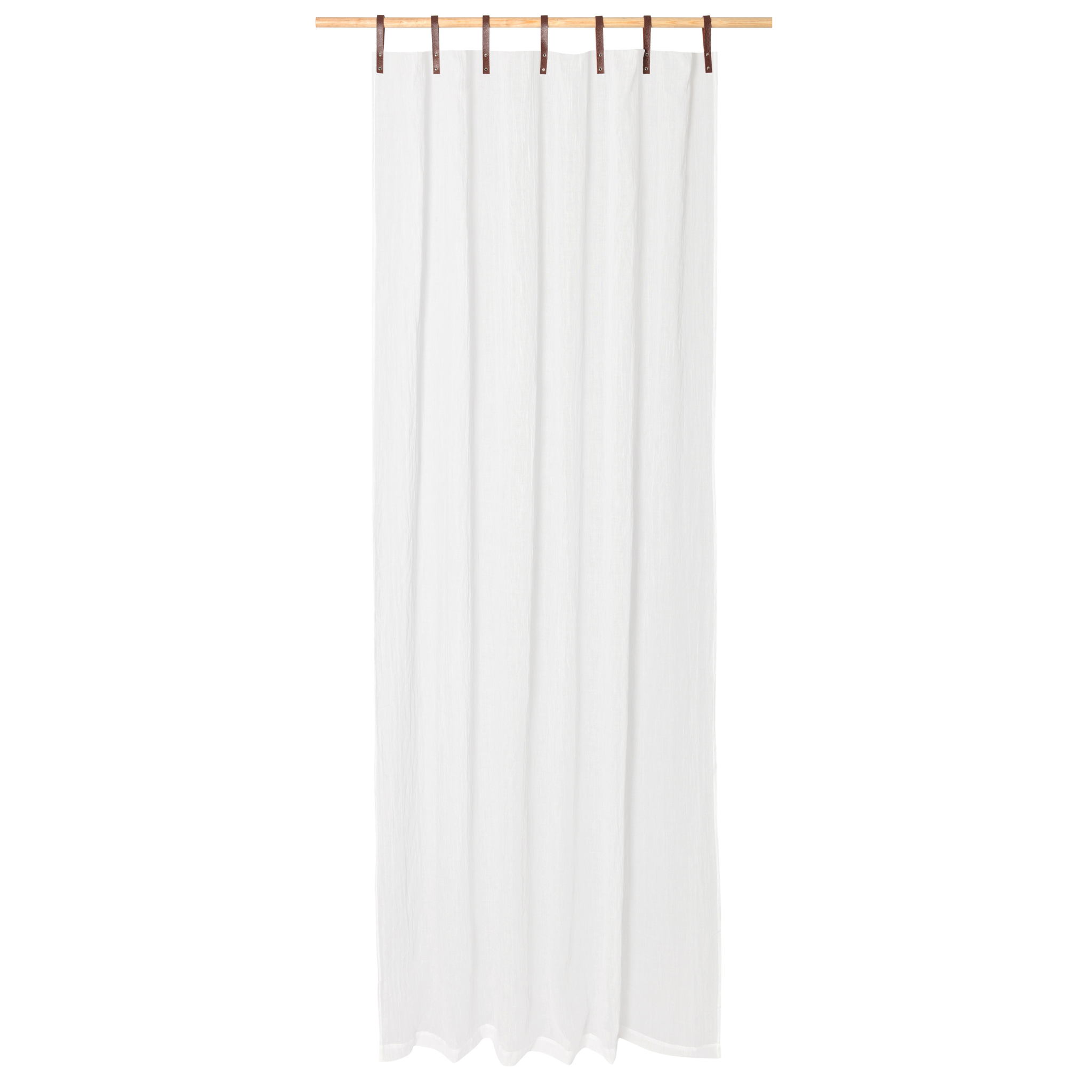 Rideau à boucles 245x135