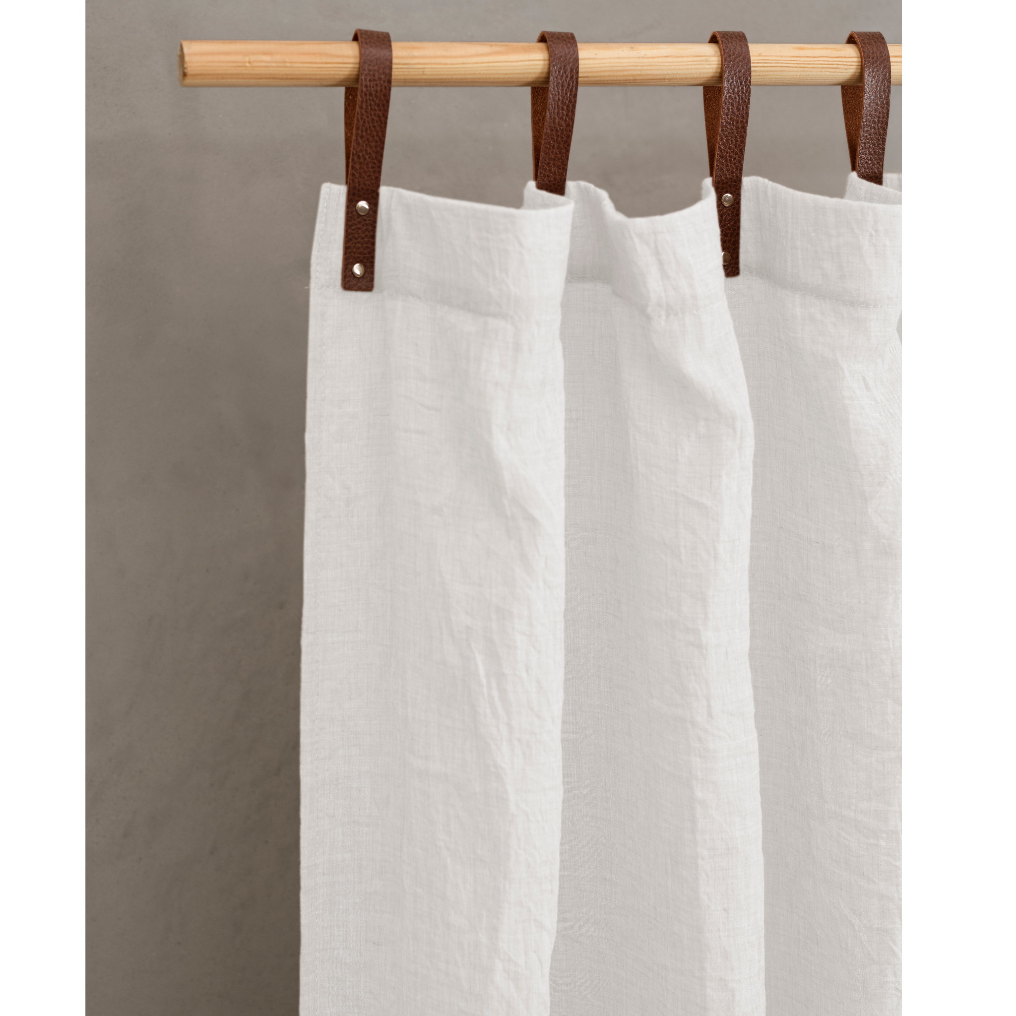 Rideau à boucles 245x135