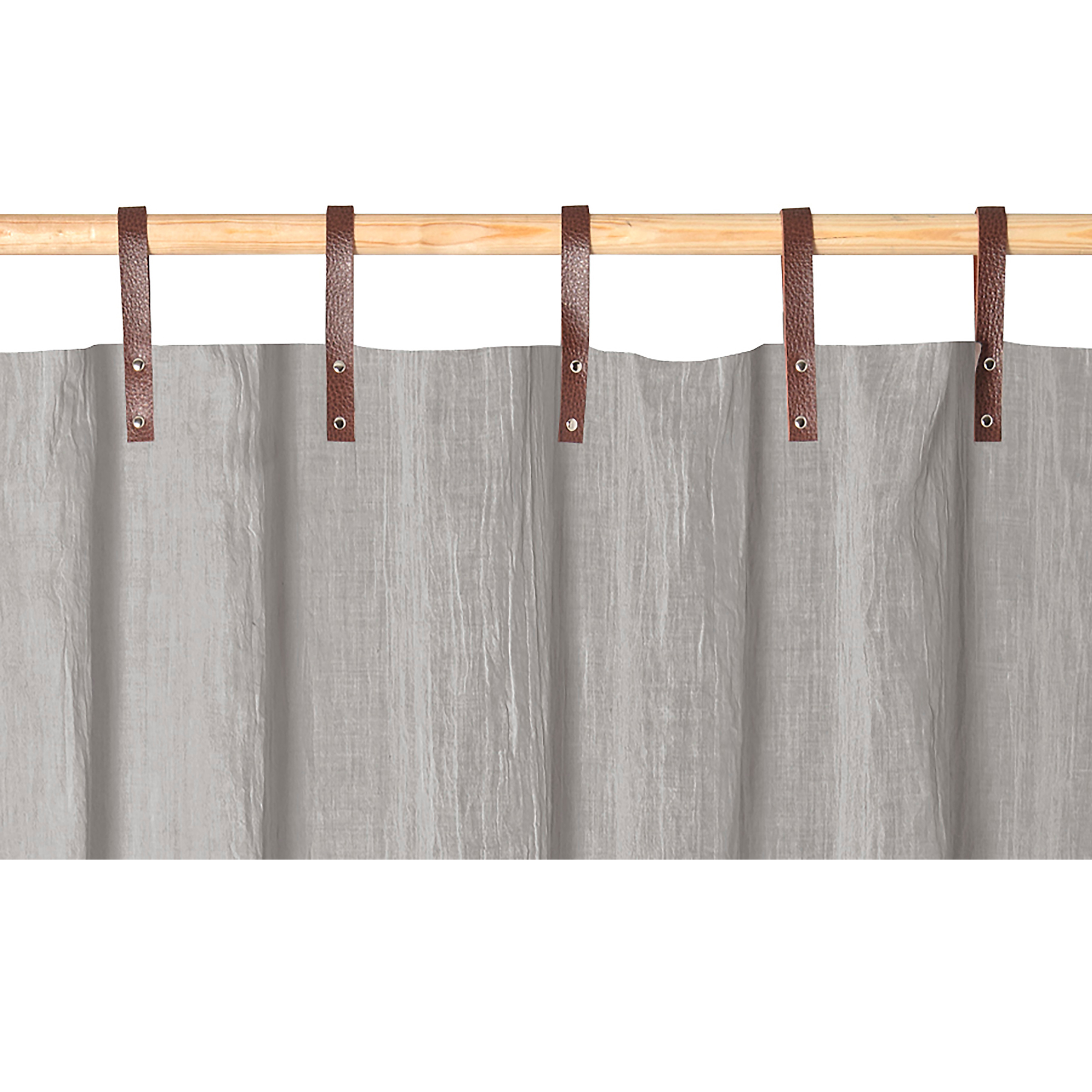 Rideau à boucles 245x135