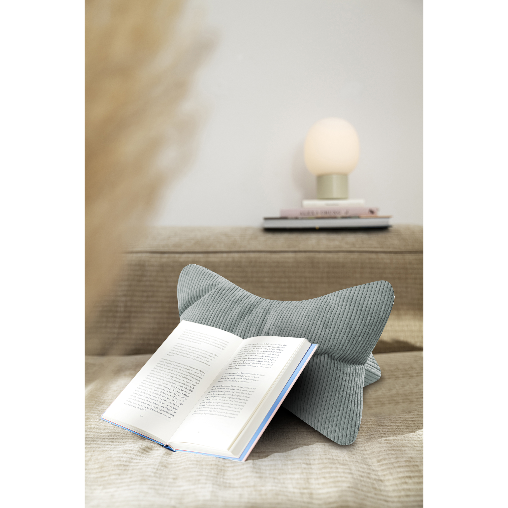 Os de lecture Inga 42x22 Cord menthe