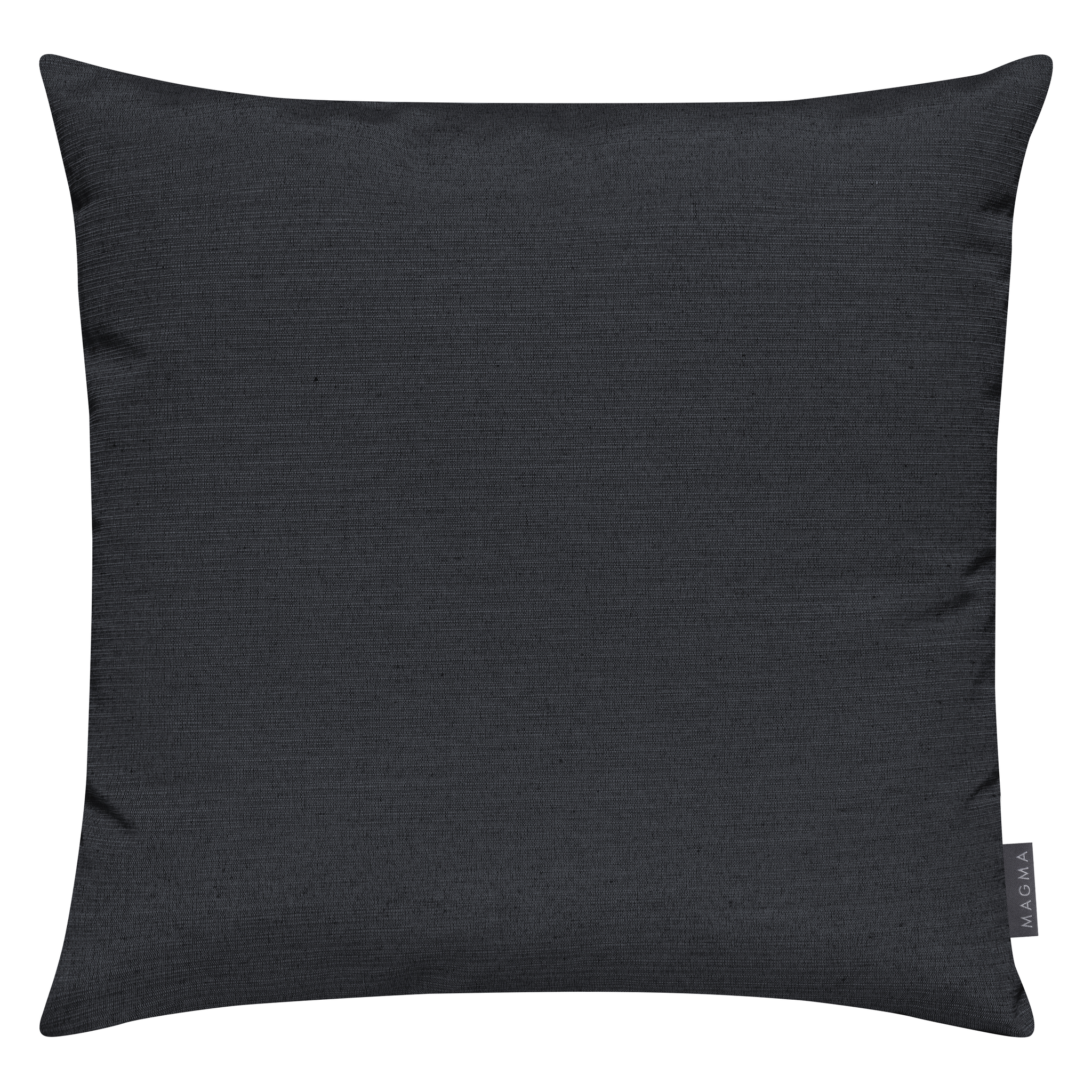 Coussin Fino 50x50 noir avec garniture premium